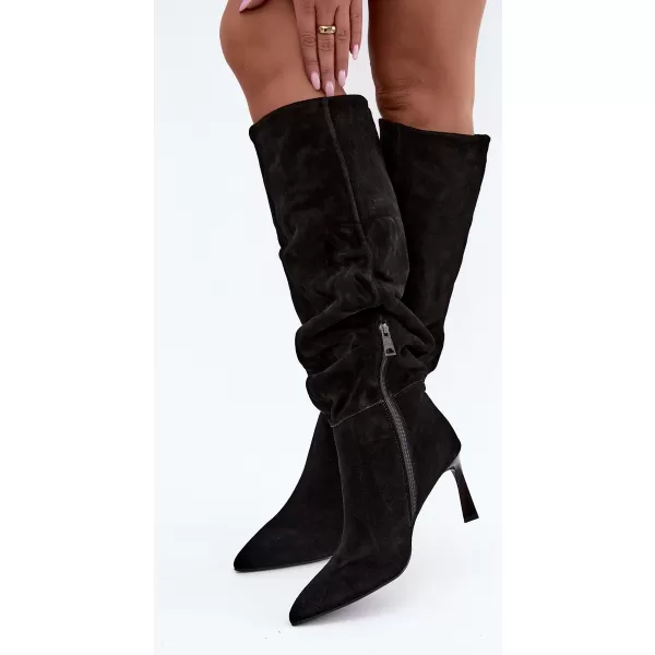  Dámské kozačky VINCEZA 89170 BLACK 
