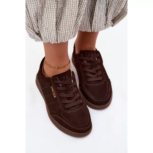  Dámské tenisky VINCEZA 79635 CHOCOLATE 