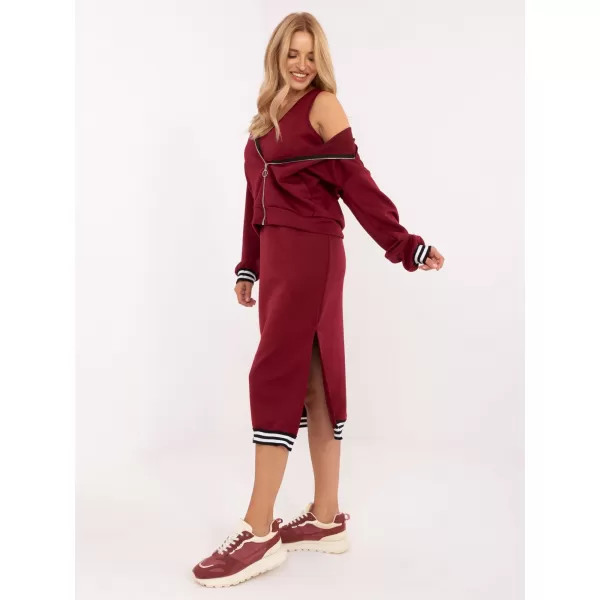  Dámský set RUE PARIS IT-KMPL-9719.64 BURGUNDY 