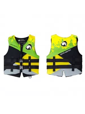 Vesta plovací SPINERA Youth Neopren 50N GREEN/YELLOW