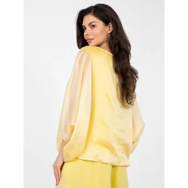  Dámská halenka ITALY MODA IT-BZ-18868.81 YELLOW 