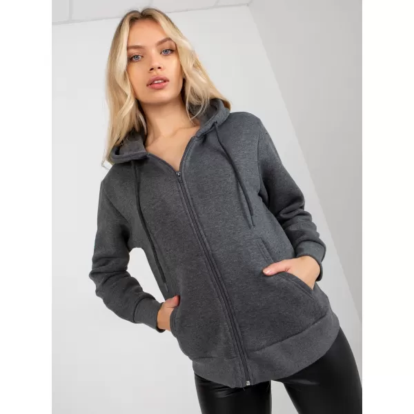  Dámská mikina RUE PARIS CT-BL-F-621087.65P DARK GREY 
