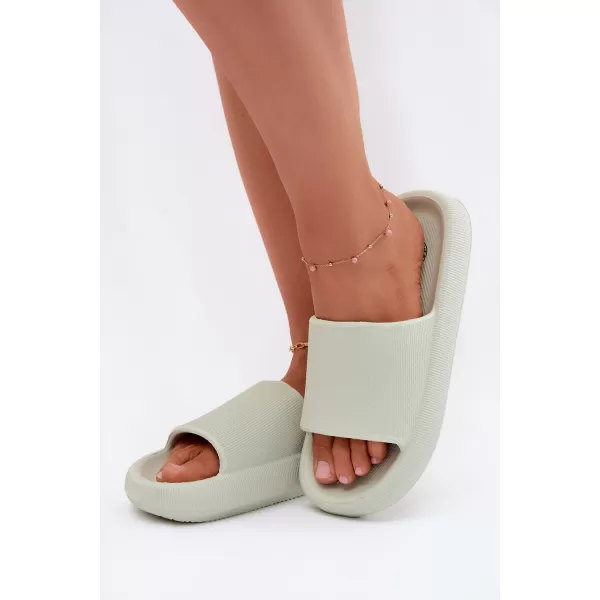  Dámské pantofle BOTO 24SD97-4878 GREEN 