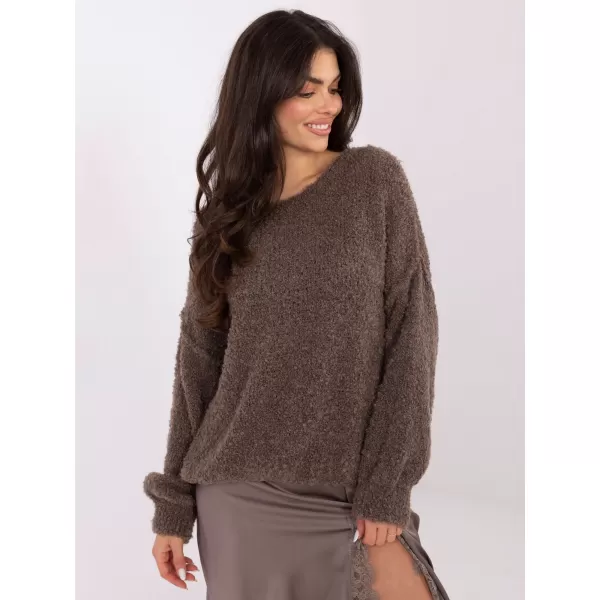  Dámský svetr ITALY MODA IT-SW-72806.75 BROWN 