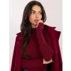 Dámská halenka FACTORY PRICE JM-BZ-3035.64 BURGUNDY