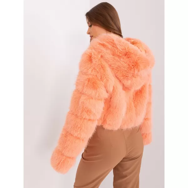  Dámská bunda WOOL FASHION ITALIA AT-KR-2378.97P PEACH 