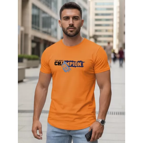  Pásnké triko DSTREET ORANŽOVÁ 