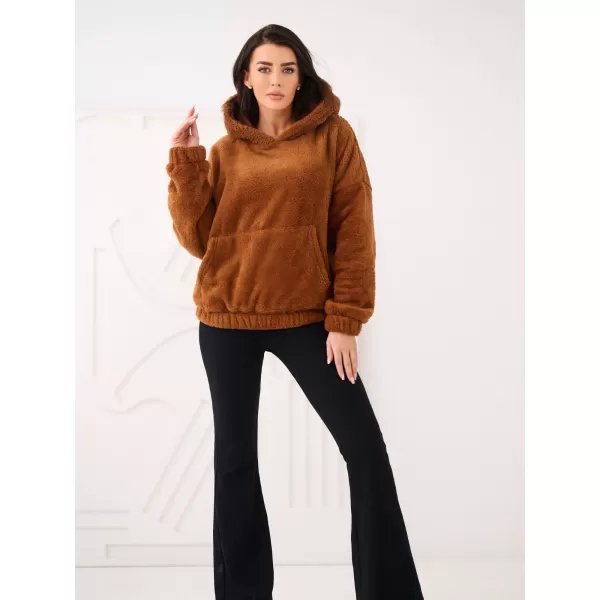  Dámská mikina FACTORY PRICE CS-BL-BT1029.97P LIGHT BROWN 