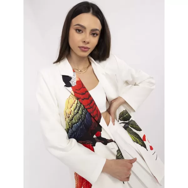  Dámské sako ITALY MODA DHJ-MA-18525-33.18 ECRU 
