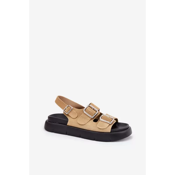  Dámské sandály BIG STAR SHOES RR274665 BEIGE 