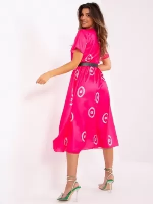 Dámské šaty ITALY MODA DHJ-SK-17260.90 DARK PINK