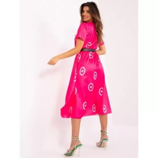  Dámské šaty ITALY MODA DHJ-SK-17260.90 DARK PINK 