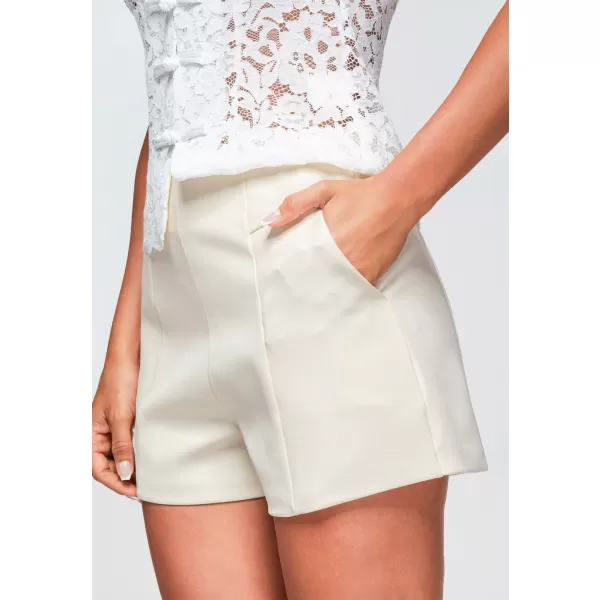  Dámské kraťasy OMBRE OW-ST-E0003 ECRU 