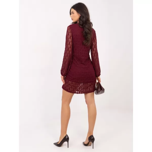  Dámské šaty ITALY MODA IT-SK-9975.99 BURGUNDY 