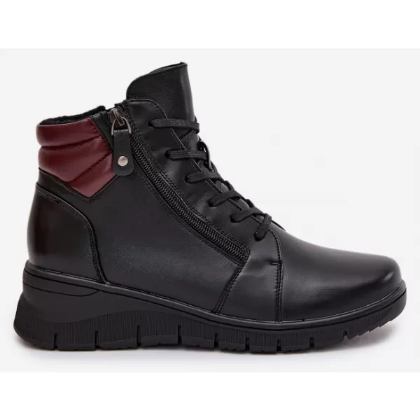  Dámské kotníkové boty VINCEZA 39963 BLACK 