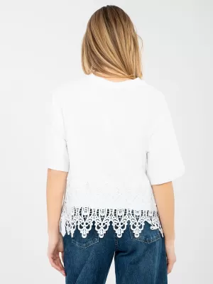 Dámská halenka FACTORY PRICE IT-BZ-JL13.82 WHITE