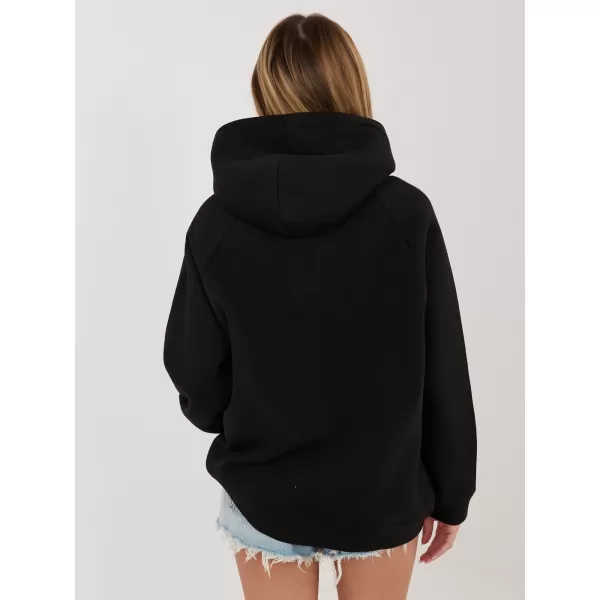  Dámská mikina RUE PARIS RV-BL-A1082.10 BLACK 