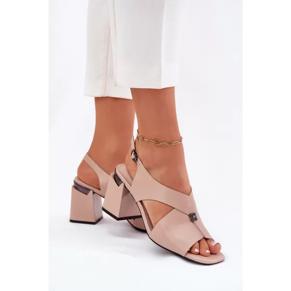  Dámské sandály VINCEZA 62238 BEIGE 
