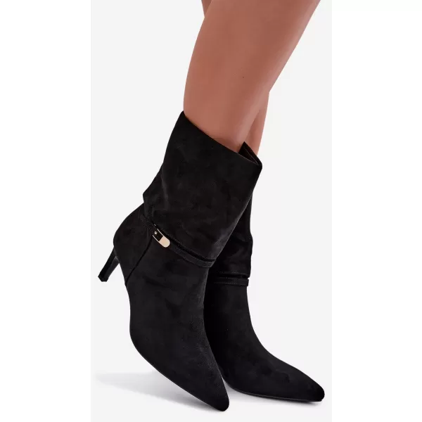  Dámské kotníkové boty BOTO 6519 BLACK 