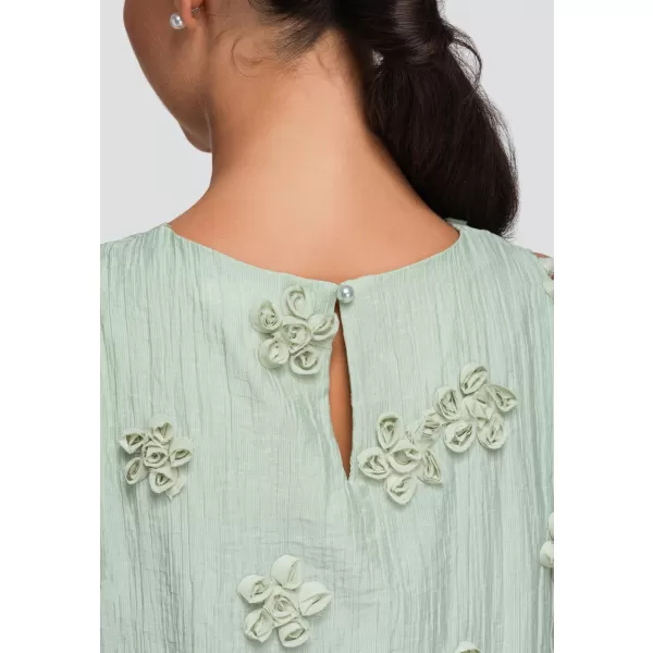  Dámská blůza OMBRE OW-TS-E0063 GREEN 