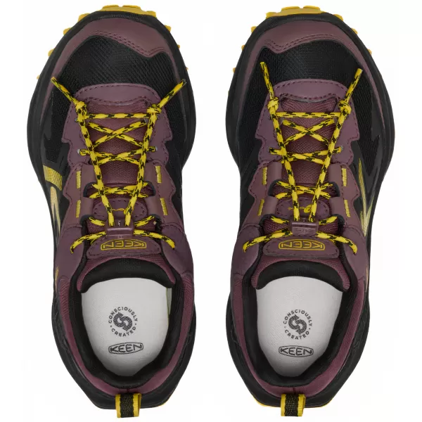  Dětské boty KEEN ZIONIC WP YOUTH HUCKLEBERRY/BLACK 