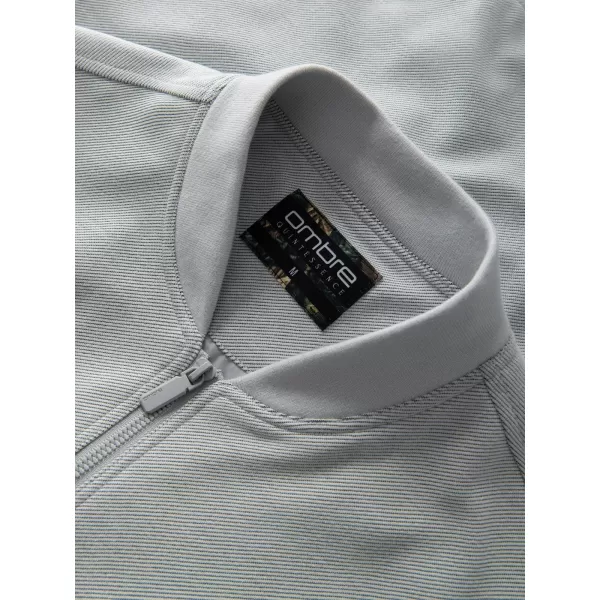  Pánský bomber OMBRE C583 LIGHT GREY 
