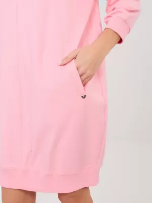 Dámské šaty BASIC FEEL GOOD RV-SK-7203.35P BRIGHT PINK