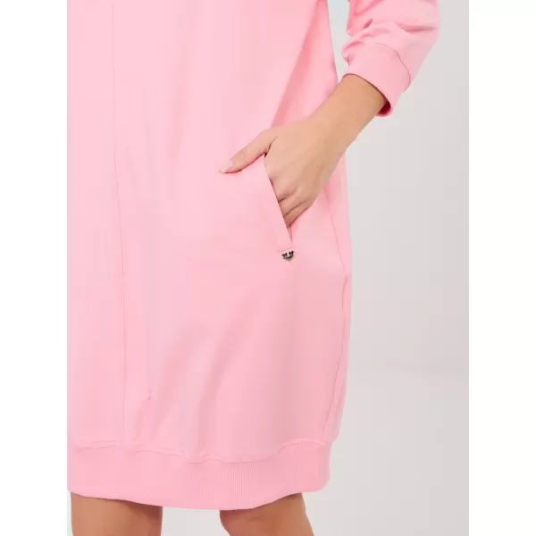  Dámské šaty BASIC FEEL GOOD RV-SK-7203.35P BRIGHT PINK 