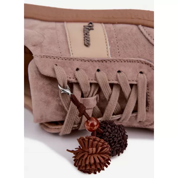  Dámské tenisky VINCEZA 79682 BEIGE 