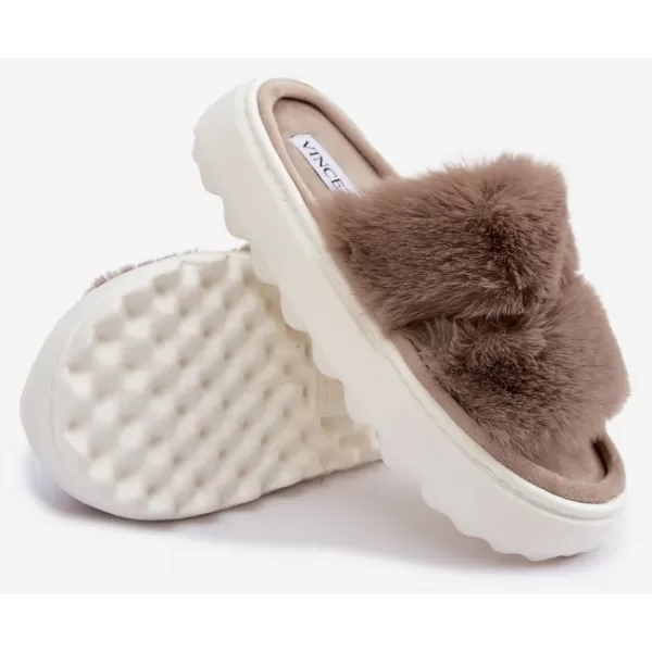  Dámské pantofle VINCEZA 105105 BEIGE 