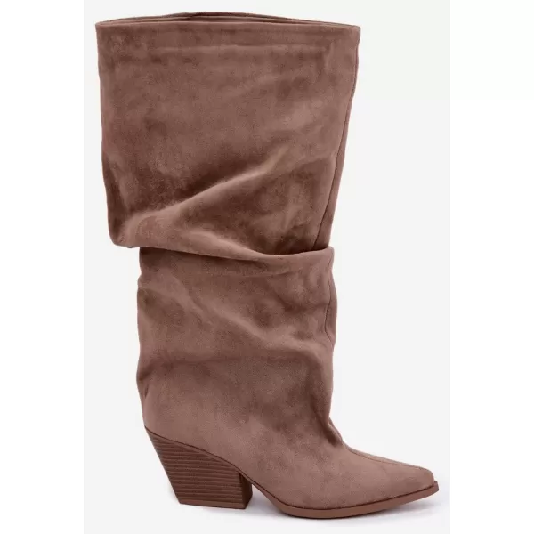 Dámské kozačky BOTO 2580A-1 KHAKI 