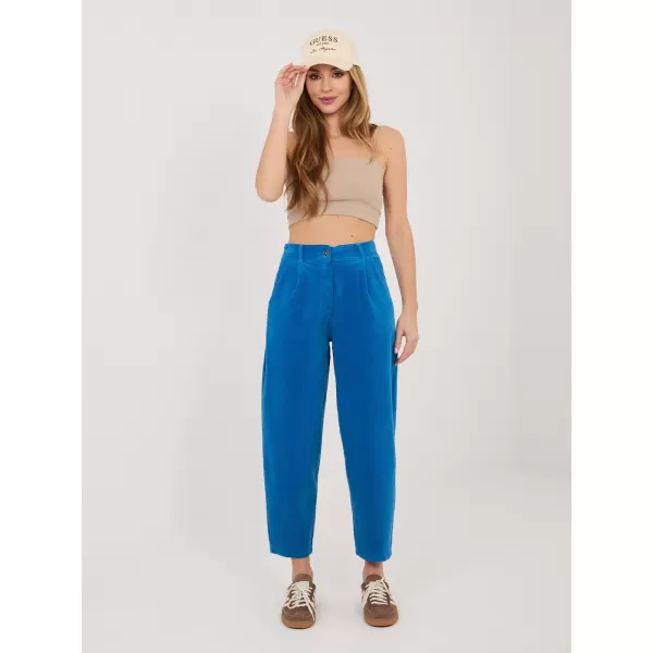  Dámské kalhoty RUE PARIS IT-SP-FL8916.80 COBALT 