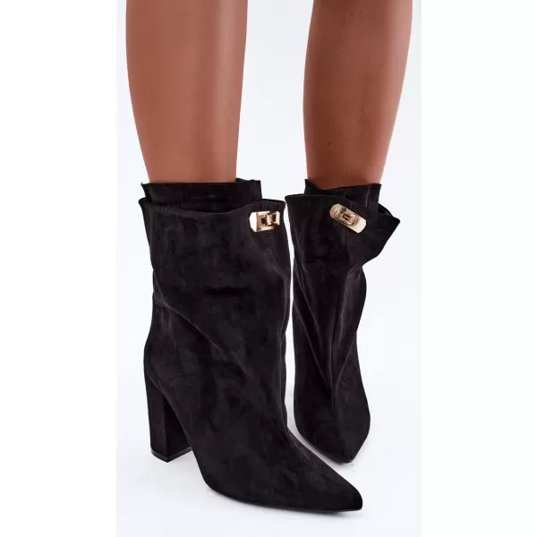  Dámské kotníkové boty BOTO 2911A BLACK 