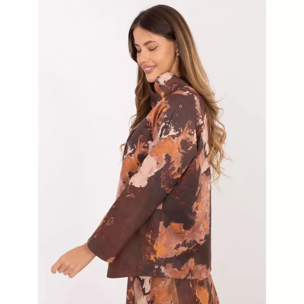  Dámská mikina ITALY MODA IT-BL-21613-2.08 DARK GREEN 