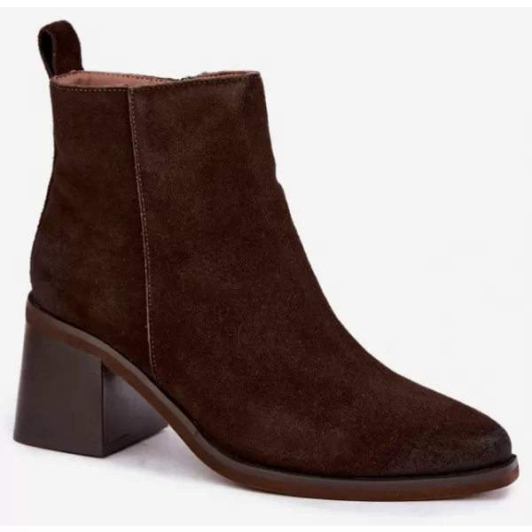 Dámské kotníkové boty VINCEZA 133100 CHOCOLATE 