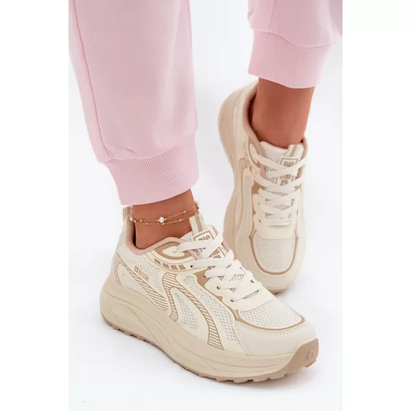  Dámské tenisky BIG STAR SHOES TT274326 BEIGE 