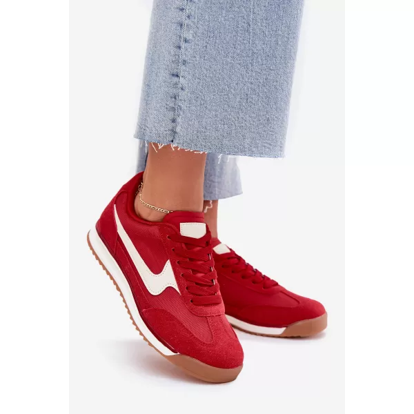  Dámské tenisky BOTO 25SP30-9099 RED/BEIGE 