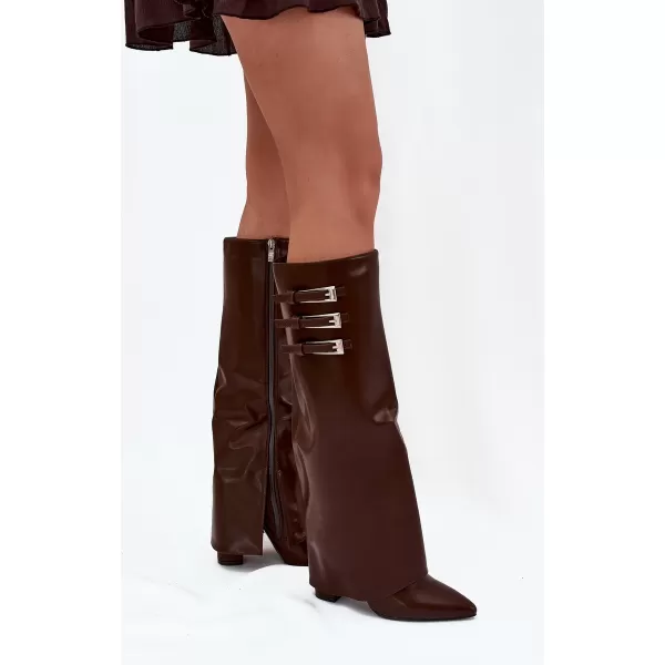  Dámské kozačky BOTO C-354 BROWN 