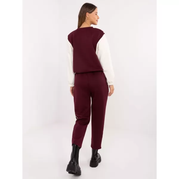  Dámský set ITALY MODA IT-KMPL-9838.27 BURGUNDY 