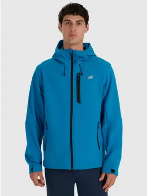 Pánská softshellová bunda 4F 4FRAW25TSOFM506 BLUE
