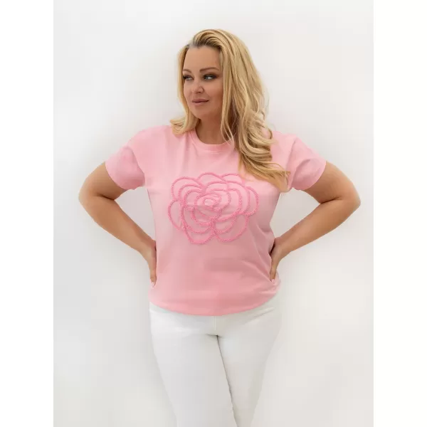  Dámské tričko RELEVANCE RV-TS-A1323.27P BRIGHT PINK 