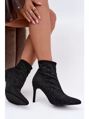 Dámské boty S.BARSKI HY62-8138 BLACK