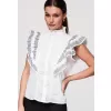 Dámská košile LARICA OW-SH-E0002 WHITE