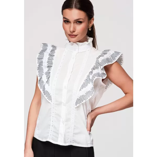  Dámská košile LARICA OW-SH-E0002 WHITE 