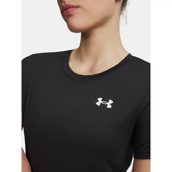  Dámské triko UNDER ARMOUR TECH MESH SS 6009990-001 ČERNÁ 