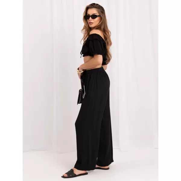  Dámské kalhoty FACTORY PRICE CS-SP-LPH2532.09P BLACK 