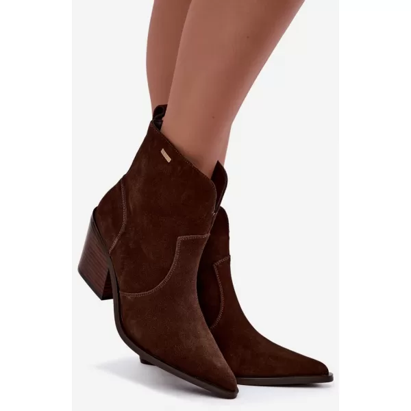  Dámské kozačky BIG STAR SHOES SS274473 HNĚDÁ 
