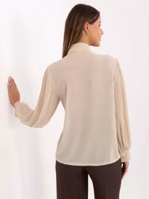 Dámská halenka ITALY MODA MI-KS-A2818.09 LIGHT BEIGE