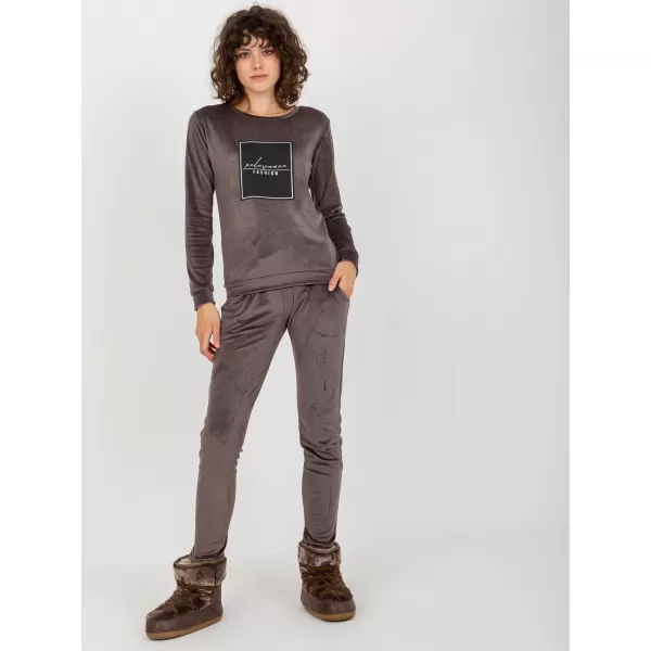  Dámský set RELEVANCE RV-KMPL-8440.58P DARK GREY 