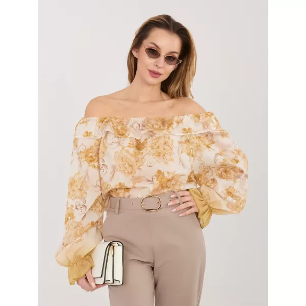  Dámská halenka ITALY MODA IT-BZ-26018.65 YELLOW 